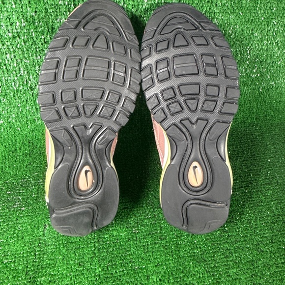 Nike Air Max 97 Taupe Rose Gold Sneakers – Size 6.5 - Picture 11 of 14